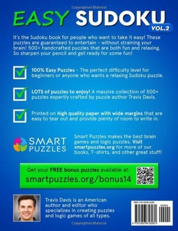 Easy Sudoku Book for Adults: 500+ Puzzles with Solutions - Vol. 2 - Image 2
