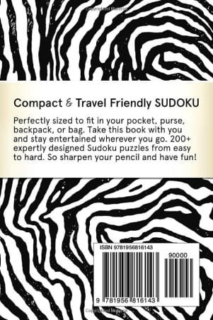 Travel Sudoku: 200+ Pocket-Sized Puzzles: Only 4x6 Inches in Size - Easy to Hard - Vol. 3 - Image 2