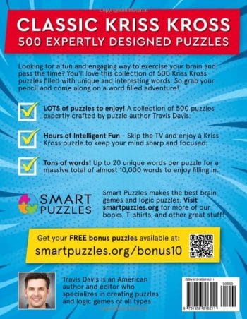 Kriss Kross Puzzle Book for Adults: 500 Puzzles - Vol. 1 - Image 2