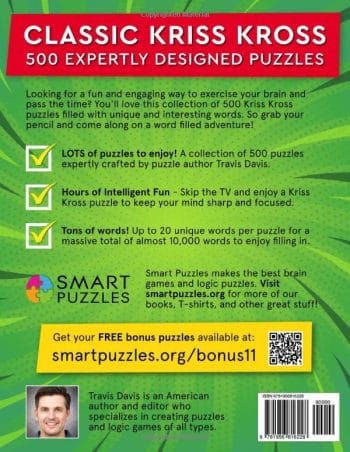 Kriss Kross Puzzle Book for Adults: 500 Puzzles - Vol. 2 - Image 2